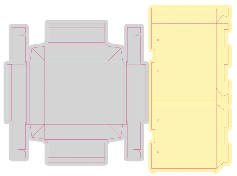 jabe-keshoyi-29 قالب ساک دستی کشویی باکس دار