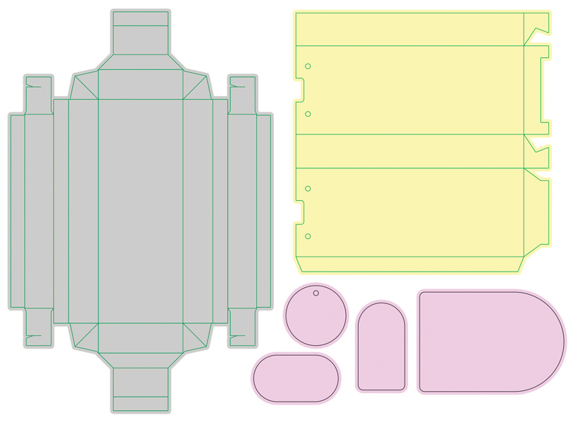 قالب ساک دستی کشویی باکس دار