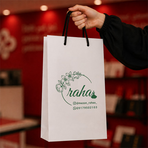 ساک دستی کاغذی آماده 24×38 ساک دستی کاغذی آماده 24×38