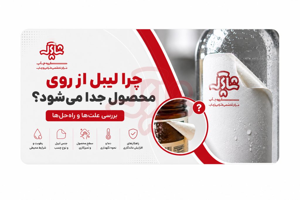 چرا لیبل جدا میشه