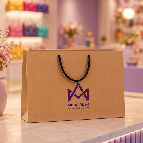 ساک دستی کرافت آماده 34×24 ساک دستی کرافت آماده 34×24