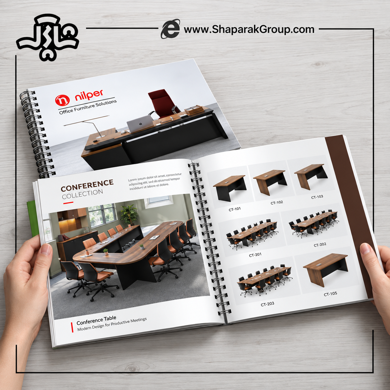 چاپ کاتالوگ سیمی